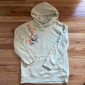 youth size L unisex Old Navy hoodie Space Jam